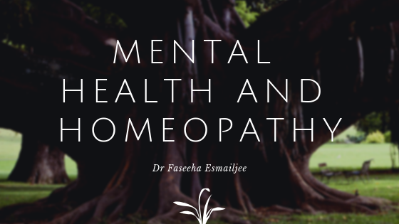 Mental Health and Homeopathy