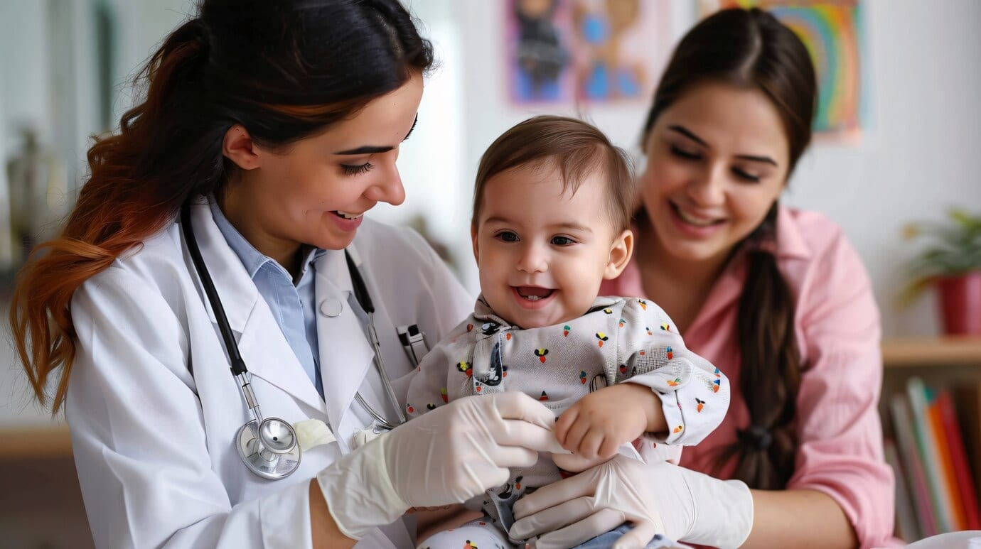 portrait female pediatrician work 23 2151686708 1 Dr Faseeha Homeopath Paediatric Care